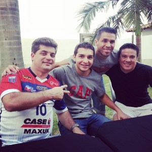 Fabio Lauck "esse é meu presente para torcida do LEM Vento em Popa Janjar Futsal, Canabarro " 