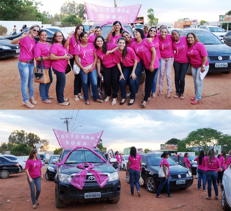 CDL apoiou carreata Outubro Rosa realizada pelo CAM