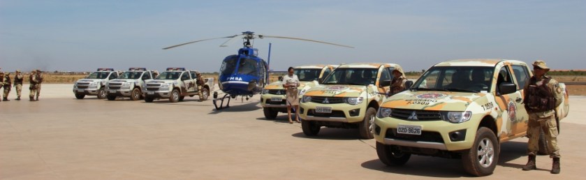 Frota que vai atuar no Oeste