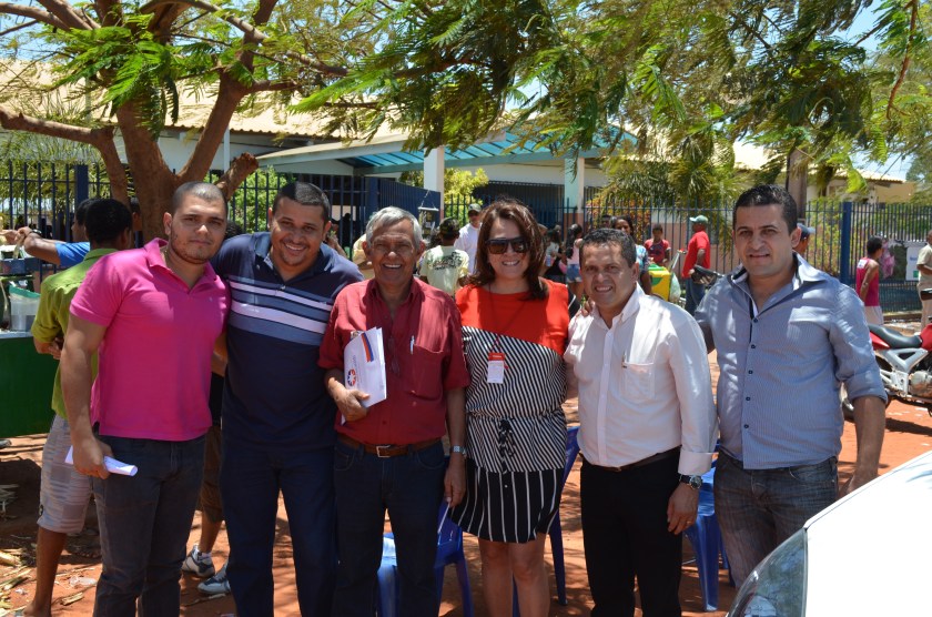 Grupo de correligionários governistas