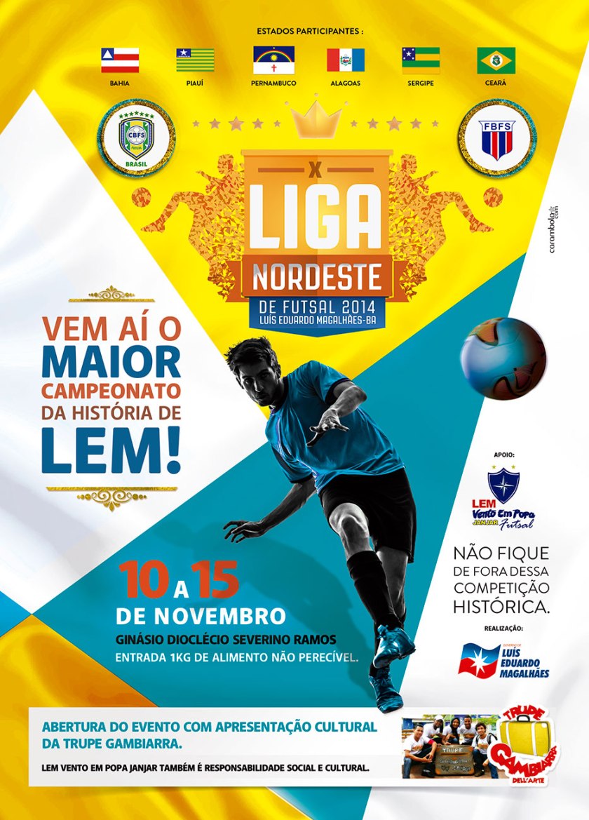 X LIGA NORDESTE DE FUTSAL