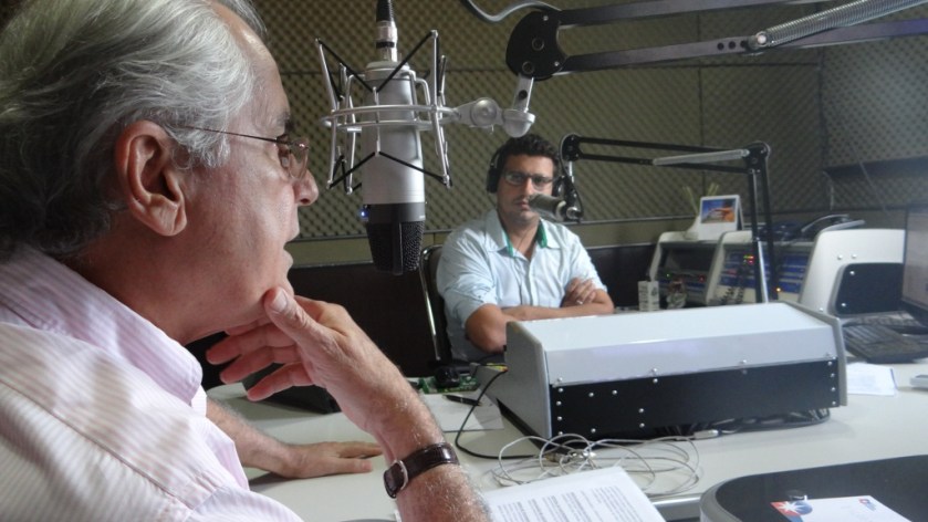 Prefeito Humberto Santa Cruz em entrevista a Rádio Cultura FM