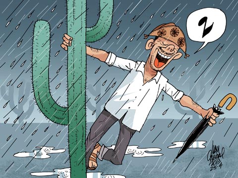 Charge de Ivan Cabral