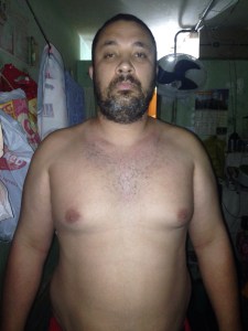 Clóvis preso no complexo policial de Barreiras