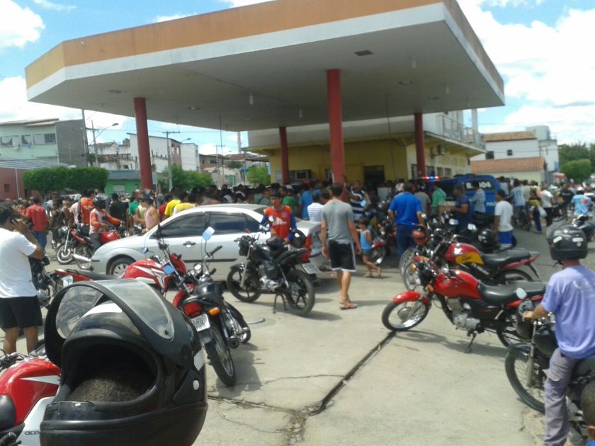 O local do crime, em foto do Jequié Notícias.