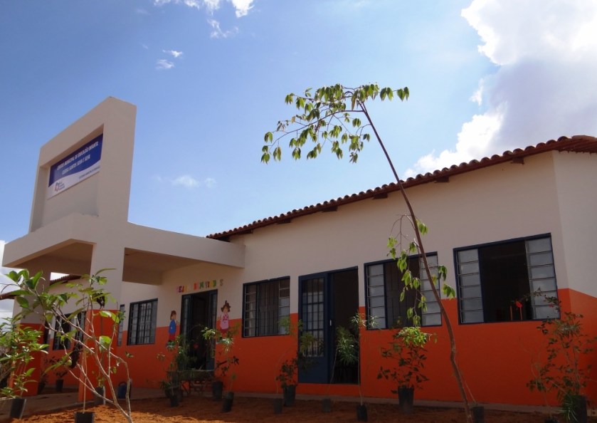 O CEMEI Cleuza Santos Silva e Silva conta com seis salas de aulas e atenderá 270 crianças de 03 a 04 anos (1)