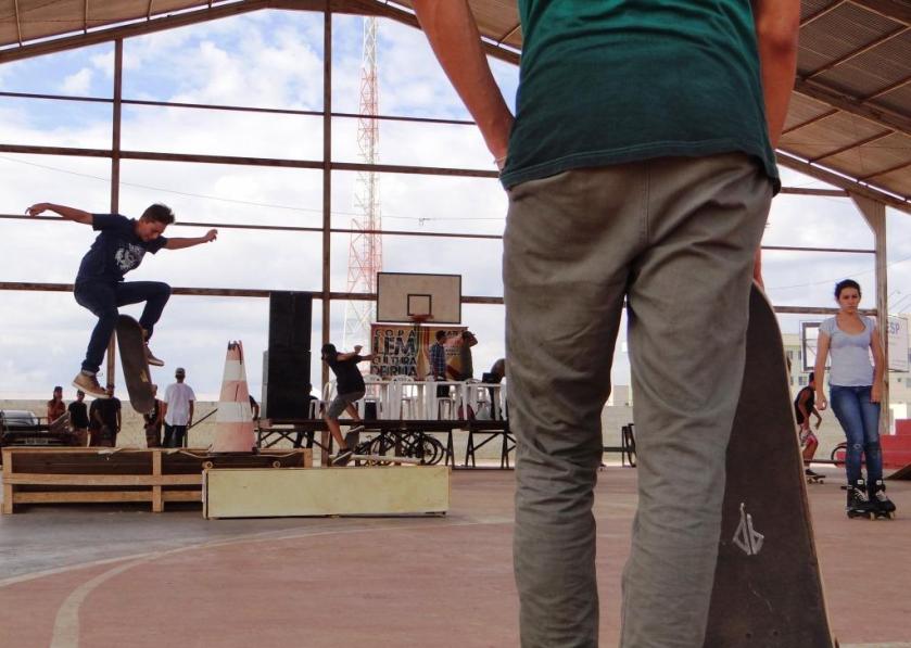 O skate é uma ferramenta de inclusão social que estamos, aos poucos, levando para todos bairros de nossa cidade, diz o prefeito Humberto