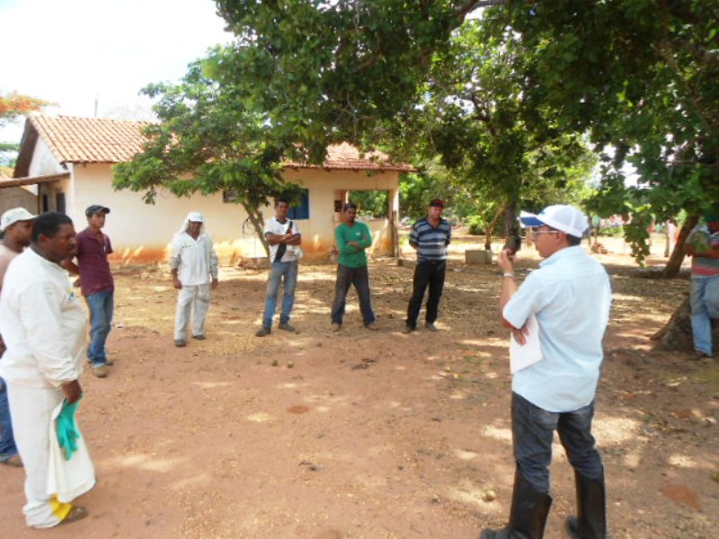 Palestras com funcionários