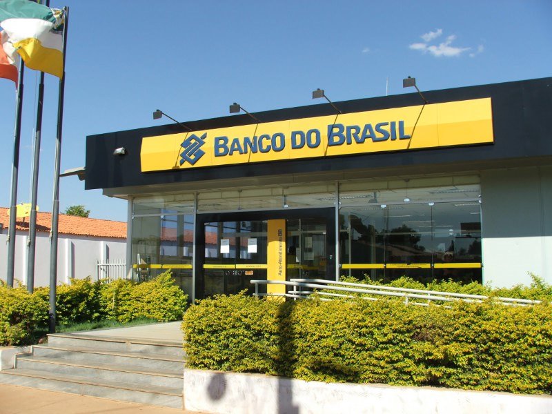 Foto da agência BB antes da explosão. Imagem do site Wandeco.com.br