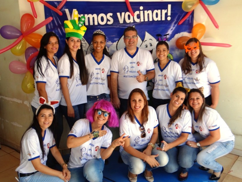 O Secretário e sua equipe