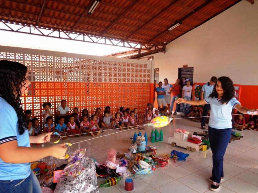 O Vai e Vem foi um dos brinquedos resgatados pelo projeto