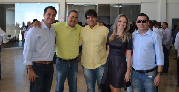 Rivaldo Luz, Leonardo Mendes Junior, Bruno Martinez, Danielle Luz e Carlos Freitas.