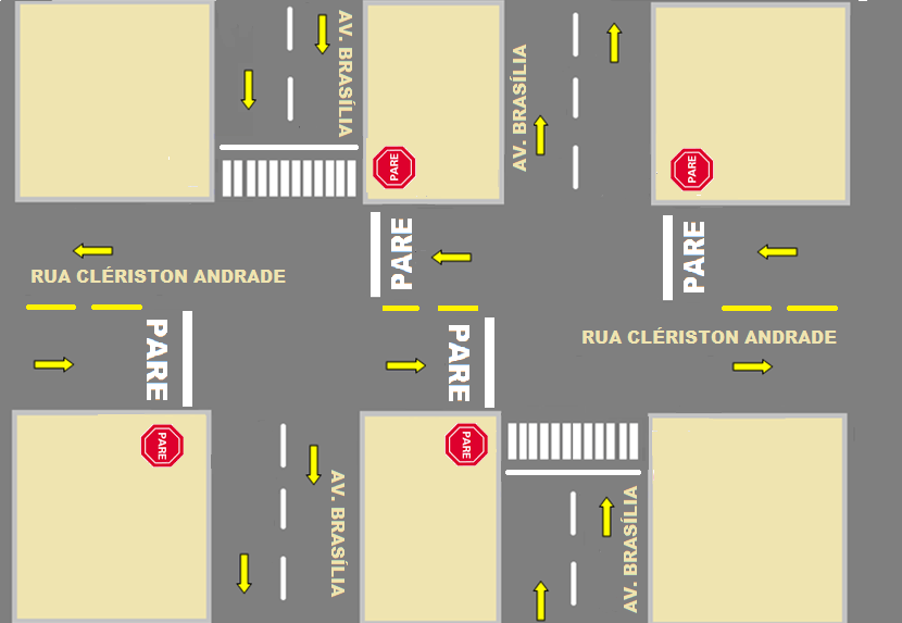 AV. BRASÍLIA X RUA CLERISTON ANDRADE