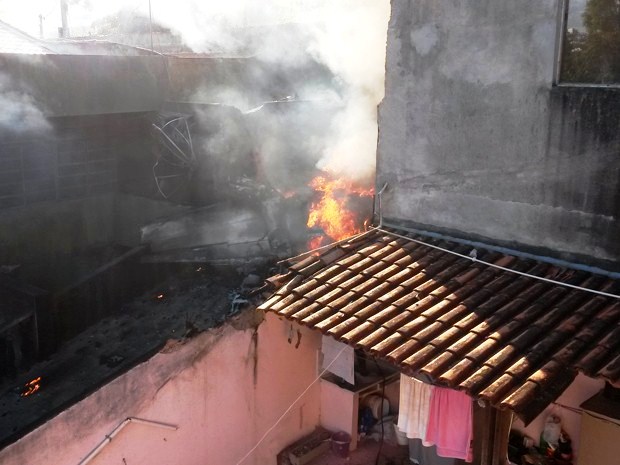 Local do impacto: imagem de José Neto, da TV Globo. Informe do G1.globo