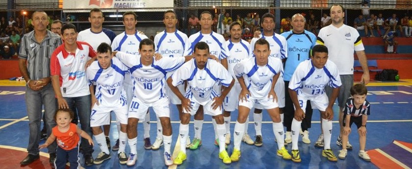 Equipes da Bunge e, abaixo, da Virtual PP