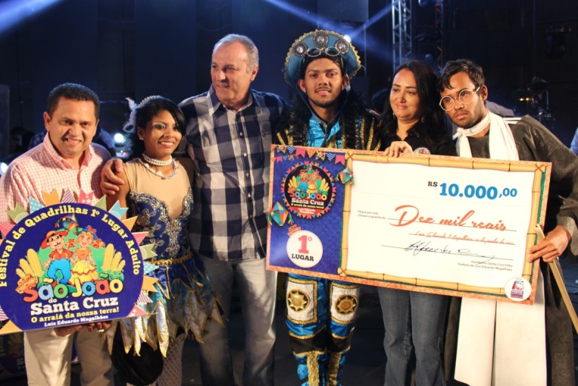 Este ano, o São João distribuiu  R$ 20 mil reais em prêmios para as quadrilhas participantes