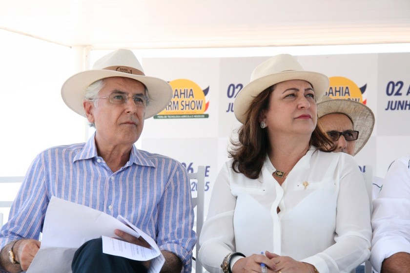 Prefeito Humberto aproveitou a presença da Ministra Kátia Abreu na Bahia Farm Show para reforçar pedidos para setor agrícola