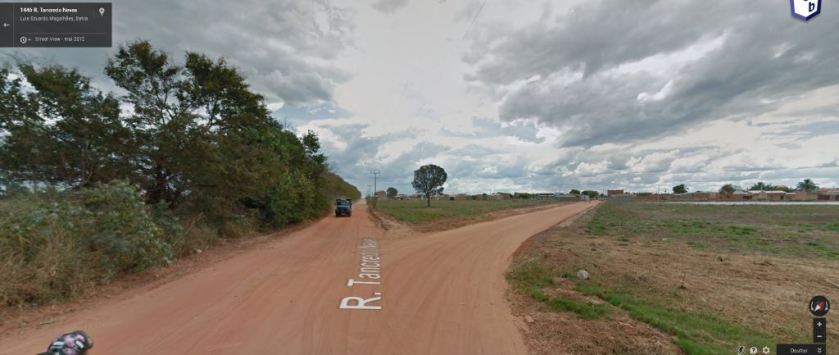 A rua Tancredo Neves, que atravessa bairro popular onde as crianças foram atropeladas