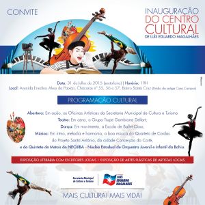 centro cultural convite