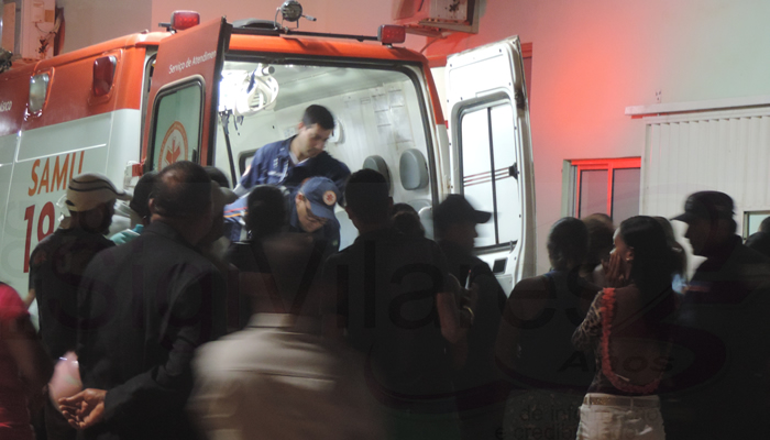 O momento em que Noedison era transferido para o HO