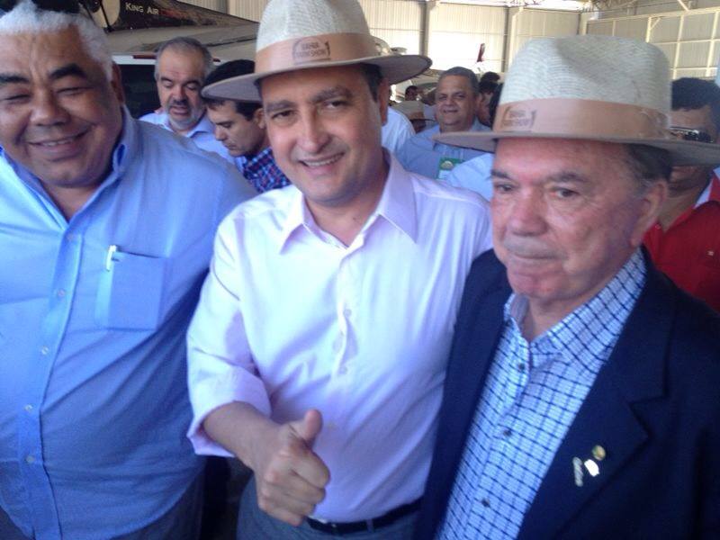 Getúlio com o Governador e o vice João Leão.