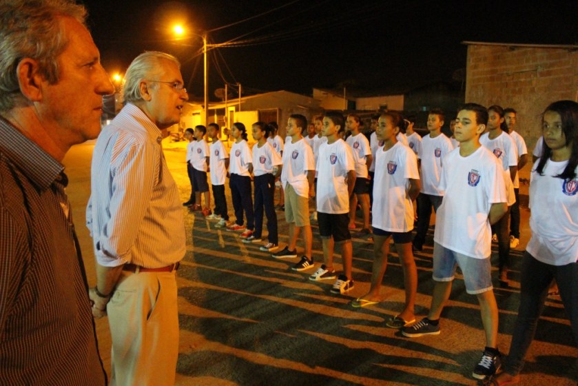 A Guarda Mirim se prepara para participar do desfile cívico de 7 de setembro na próxima segunda-feira, na Avenida Salvador