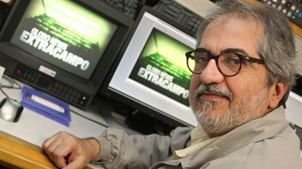 Crédito: Pedro Paulo Figueiredo/Carta Z Notícias. Jornalista Geneton Moraes Neto.