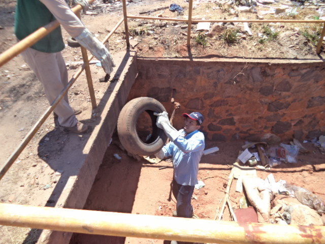 Mais de 15 mil pneus inservíveis já foram recolhidos das ruas da cidade em 2015