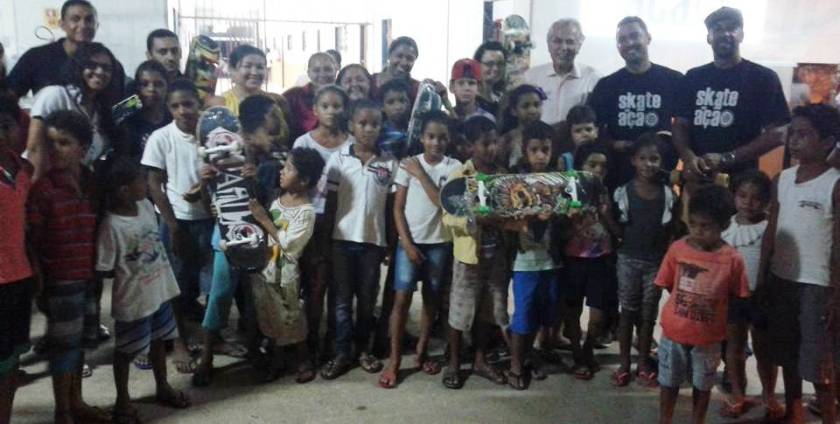Novo núcleo do Skate em Ação no Jardim das Oliveiras atenderá 150 crianças