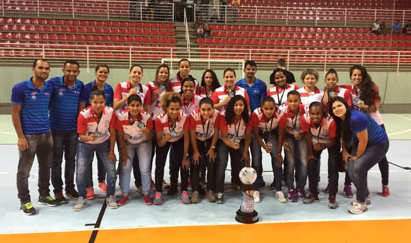 Seleção Feminina de LEM ficou em terceiro na Traça Brasil disputada em Brusque-SC