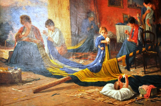 A Pátria, quadro de Pedro Paulo Bruno (1918)