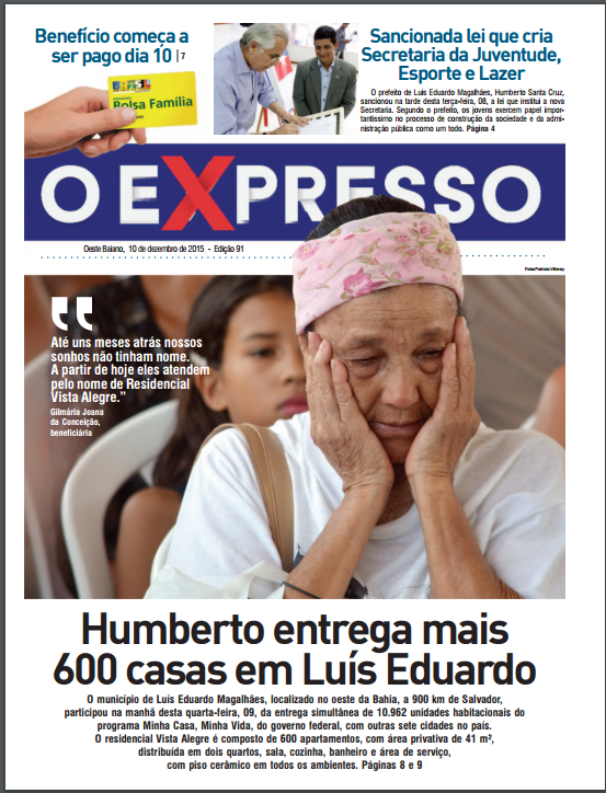 Capa o Expresso Edição 91