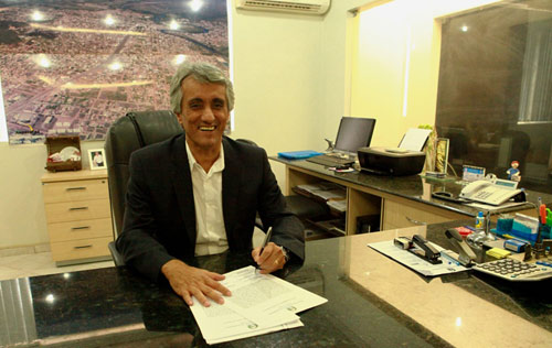 Paê, quando assumiu a Chefia do Executivo em outra oportunidade