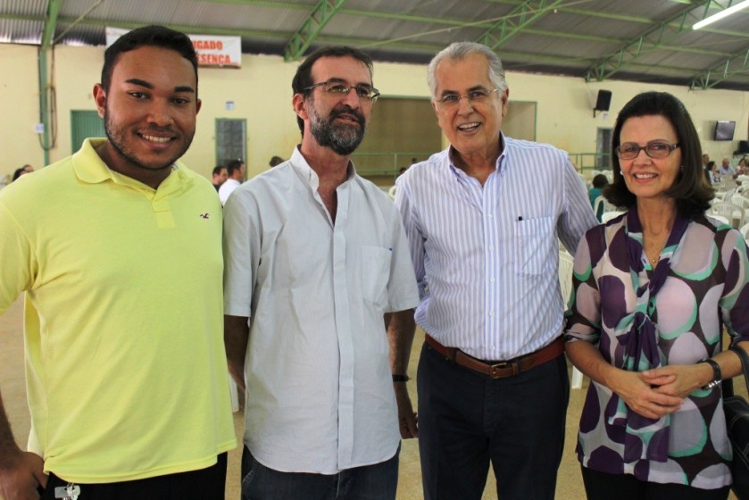 Humberto participou das festividades do padroeiro realizada no Clube Aliança