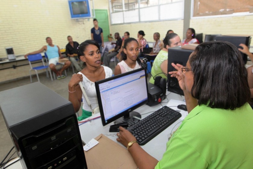 Início de matrícula da rede estadual de ensino
