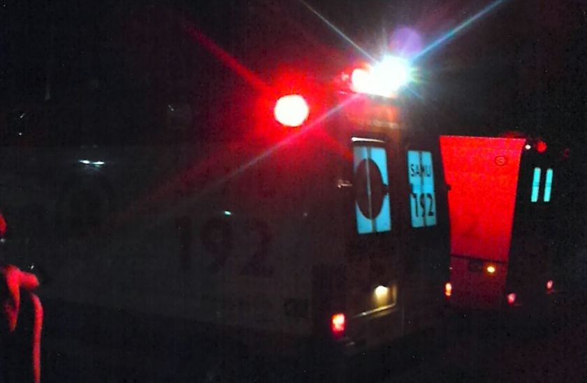 O SAMU 192 deu socorro à vítima.