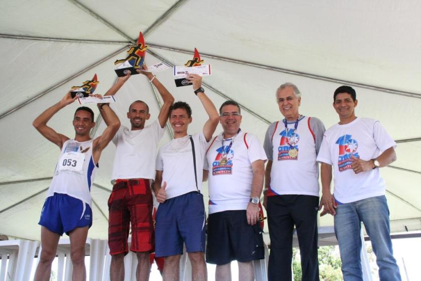 Os campeõs de cada categoria receberam premiação pelo resultado alcançado