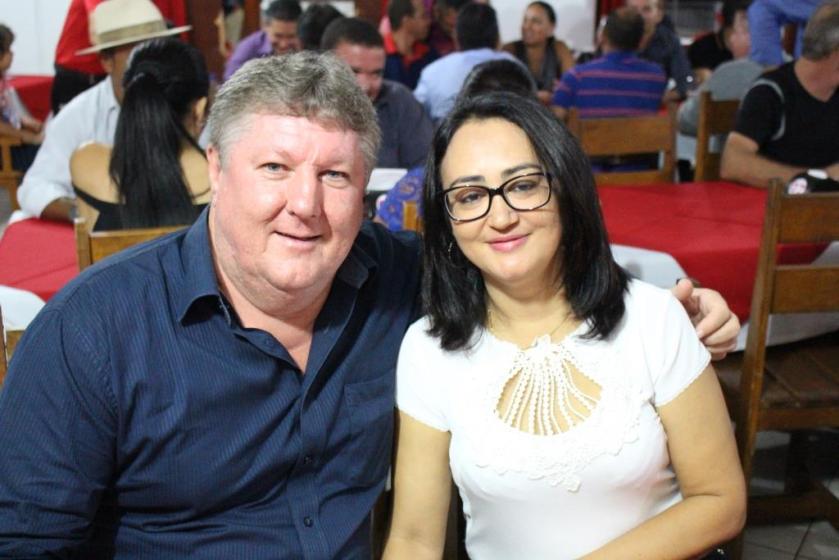 O Presidente do PP e a pré-candidata a vereadora