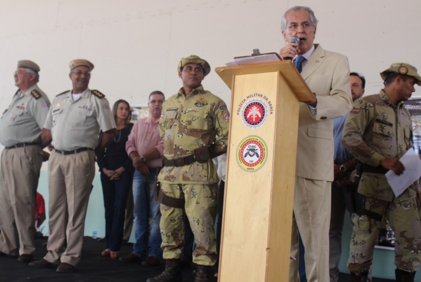 O prefeito mencionou também a implantação do Centro de Controle e Operações (CCO), ferramenta criada para auxiliar as policias no combate a violência