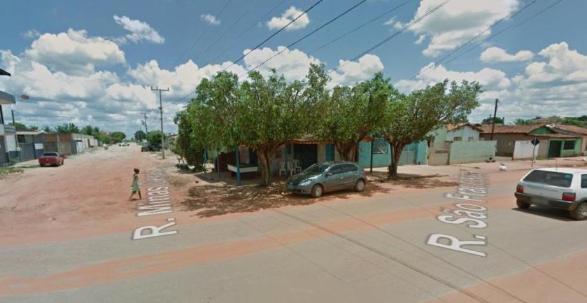 Esquina da rua São Francisco com Minas Gerais, local do crime