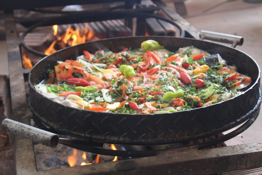 Não faltará boa comida durante os três dias de festival