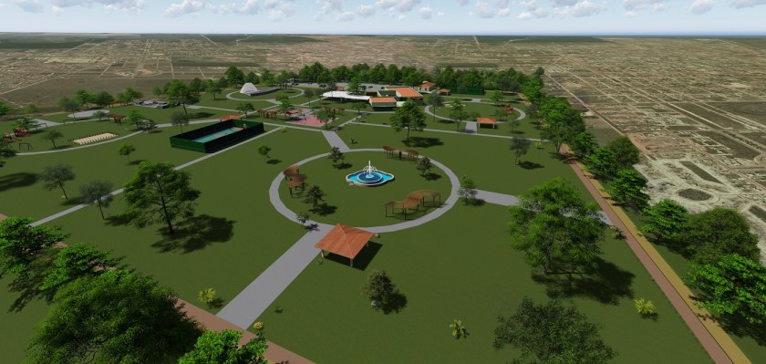 Projeto do parque sócio-ambiental