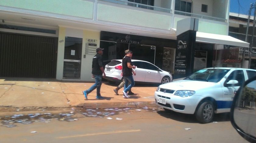 Momento da detenção