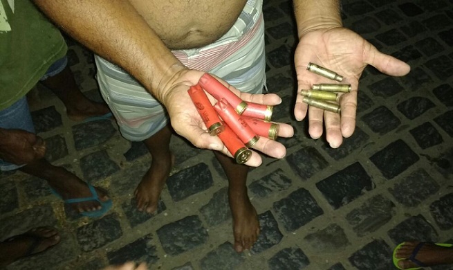 Bando usou armas pesadas para intimidar forças policiais