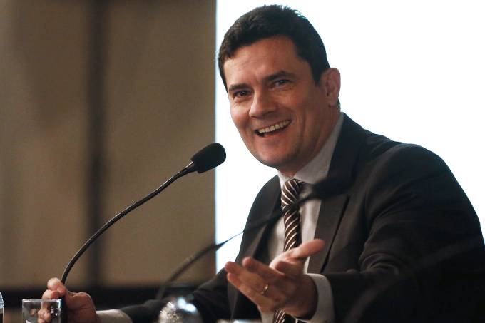 O juiz federal Sérgio Moro em foto da Revista Veja.
