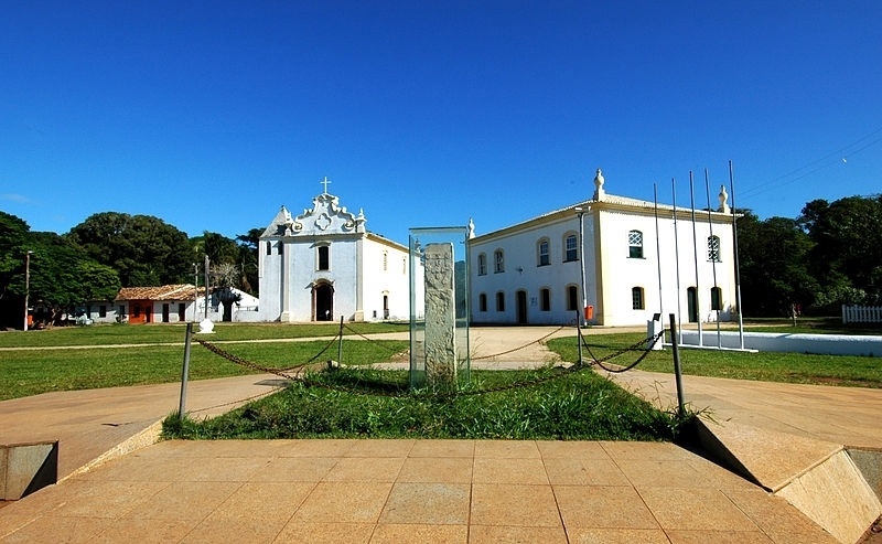 Centro histórico de Porto Seguro, capital turística do País